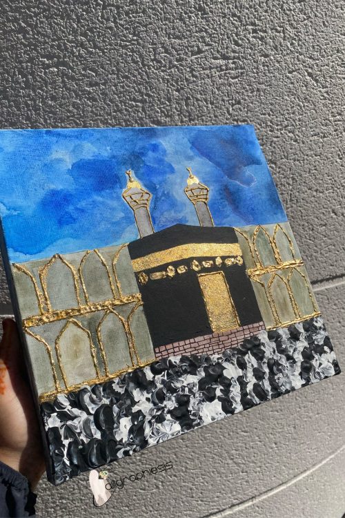 Toile Kaabah orné