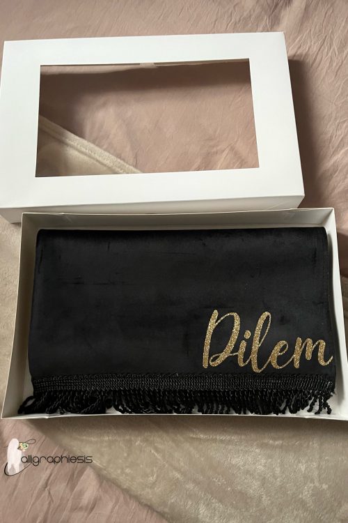 Coffret tapis de prière personnalisable