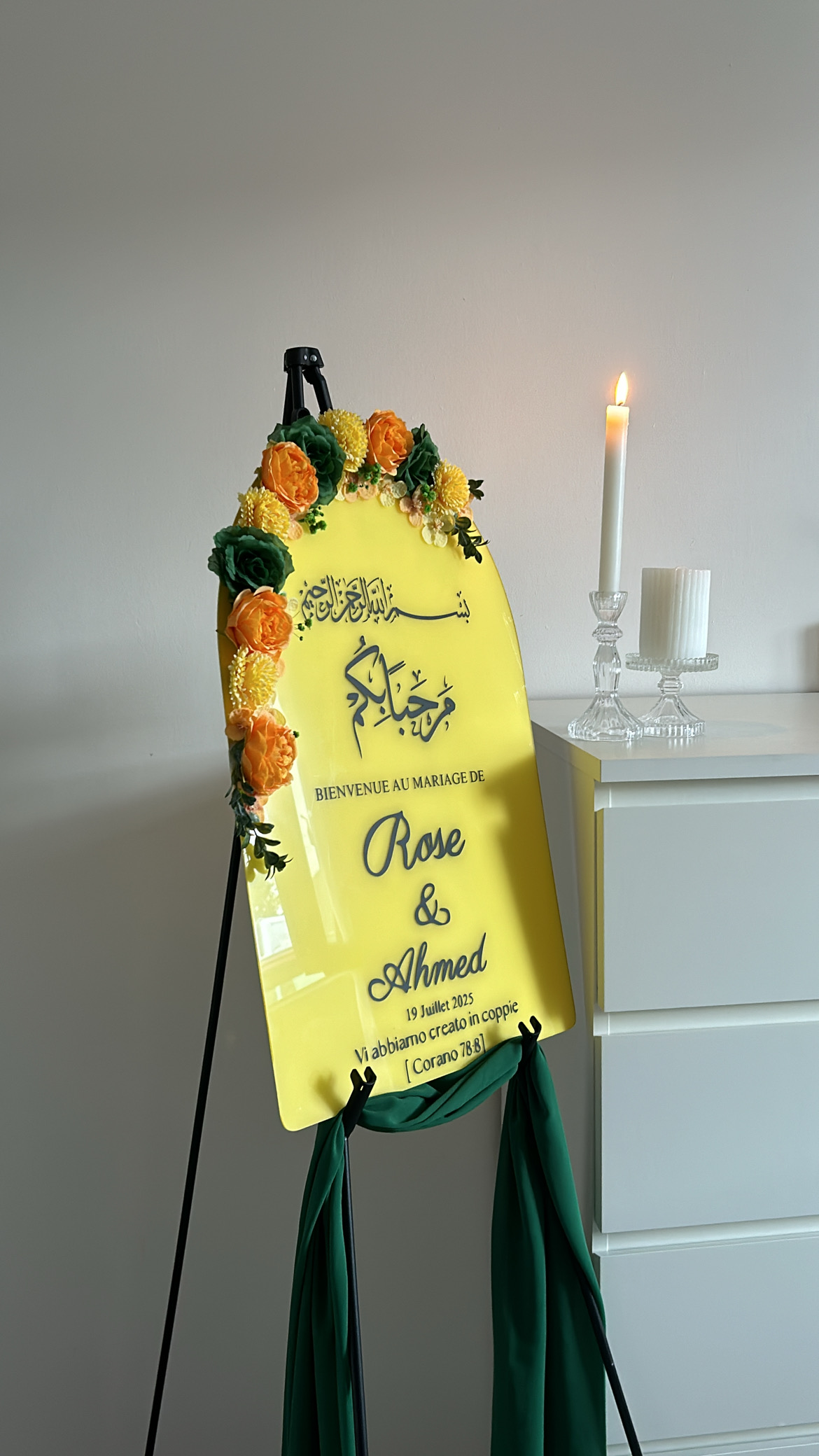 Une joli arche d’accueil pour votre mariage – Image 3