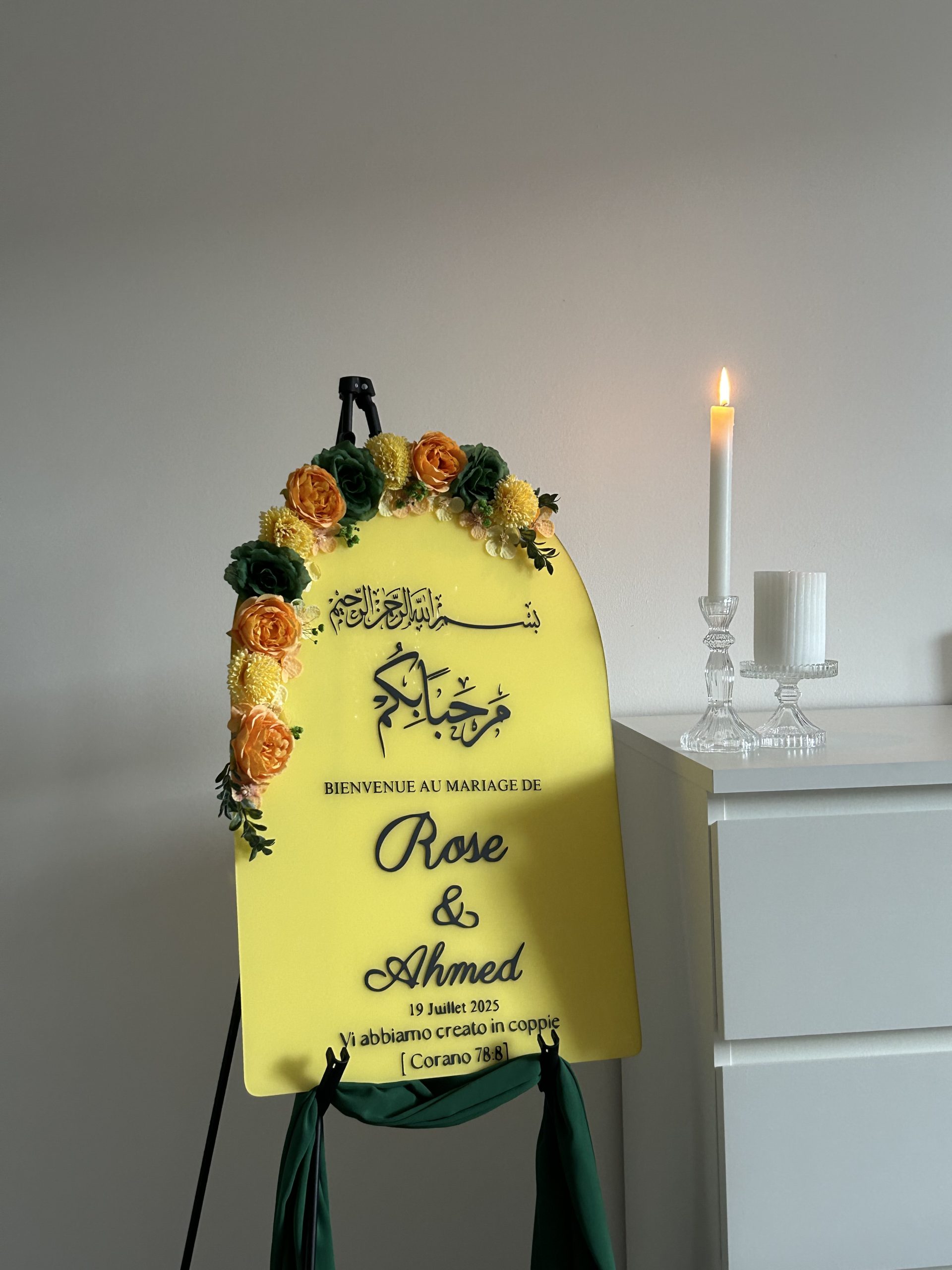 Une joli arche d’accueil pour votre mariage – Image 2