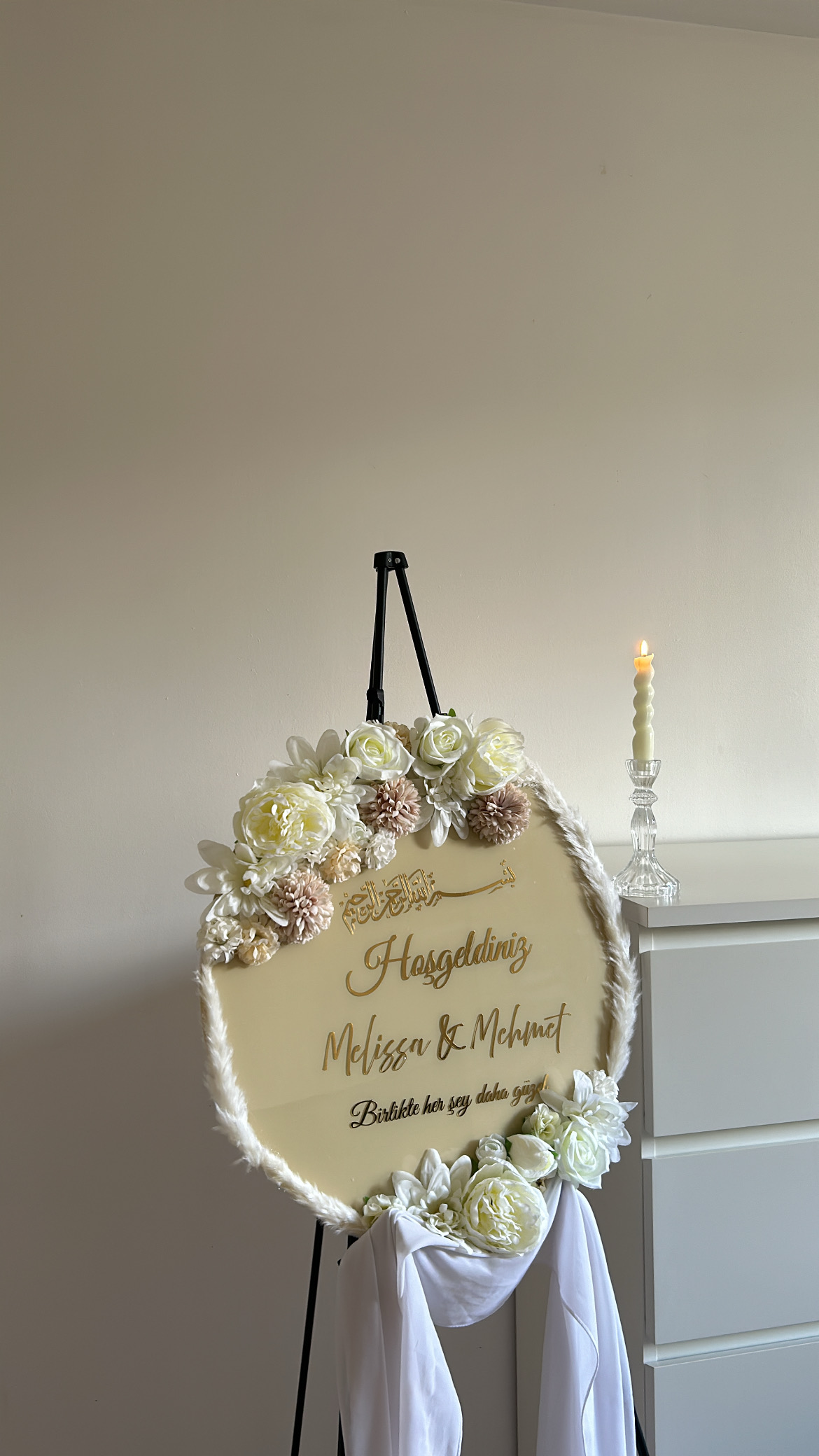 Panneau élégant de mariage – Image 2